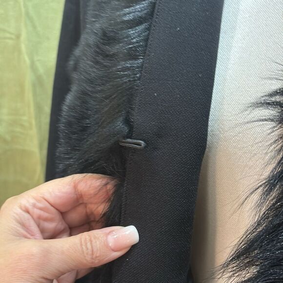 Preen by Thornton Bregazzi Black/blue/Green Teddy coat, S - Picture 9 of 12